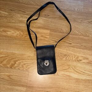 4 for $20 Black Leather Crossbody Bag